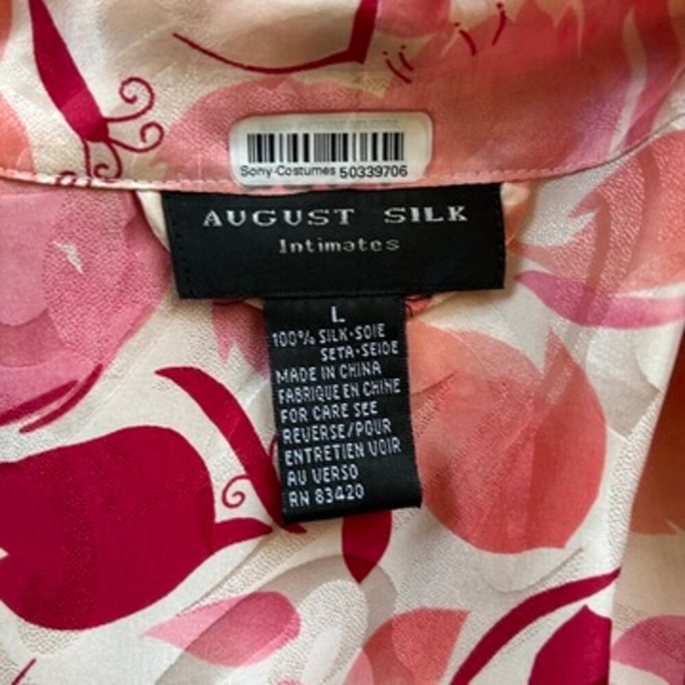 August Silk Floral Robe - Picture 5 of 5